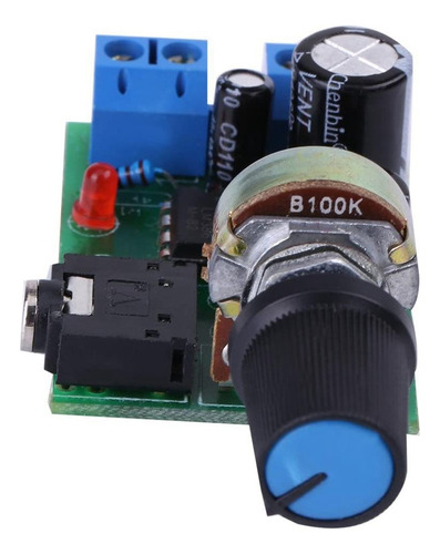 Placa Superamplificadora Lm386, 3 V-12 V, 0,5 W-10 W, Altavo