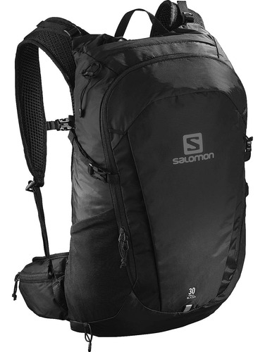 Mochila De Senderismo 30 Litros Negra - Salomon Trailblazer