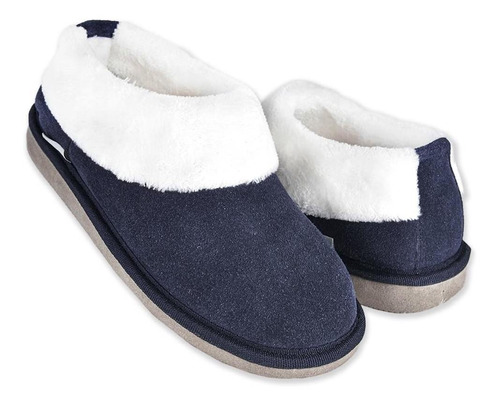 Pantufla Dama Stahl 3889 Piel Marino Suave 22 Al 27