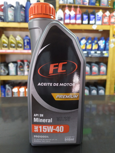 Aceite Fc 15w-40 Mineral 