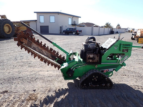 Zanjadora Manual Ditch Witch Rtx200 Año 2017 Folio 16301