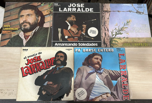 Lp Vinil - Jose Larralde - 5 Discos