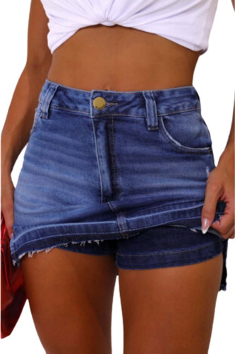 Shorts Saia Barra Desmanchada Revanche 73025