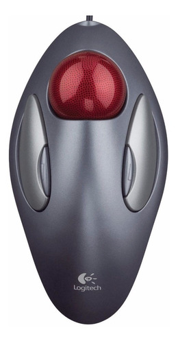 Mouse Óptico Trackball Logitech Trackman Marble Usb / Ps2
