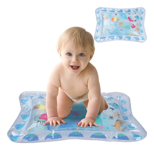 Estera De Agua Inflable Homaisson Tummy Time, Alfombra De Ju