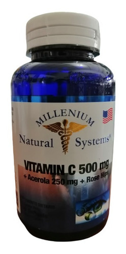 Vitamina C 500mg Natural Systems - Unidad a $380