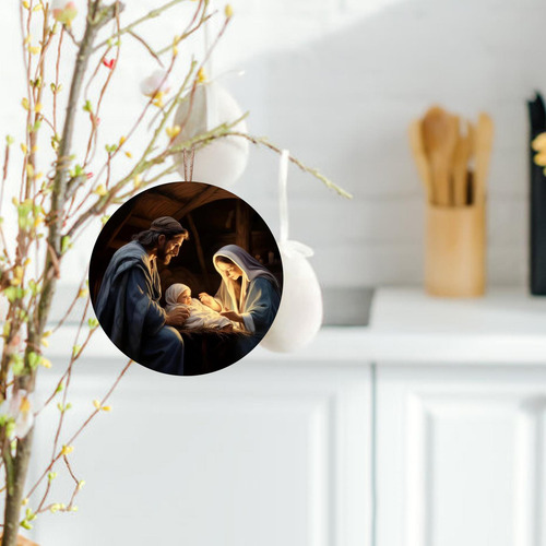 2 Belén De Jesús, Colgante Para Árbol De Navidad Estilo B
