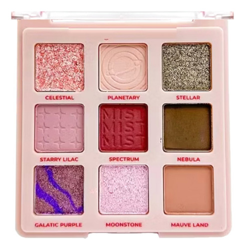 Paleta De Sombras Cosmic Mist Hbe2204ruby Rose
