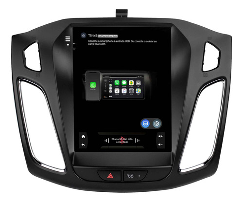 Multimídia Tesla Soaudio S8 Line Focus 2014/2019 4+64gb 9.7p