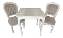 Comprar Juego De 2 Sillas + Mesa Petit Infantil Luis Xv\u002F Luis Xvi