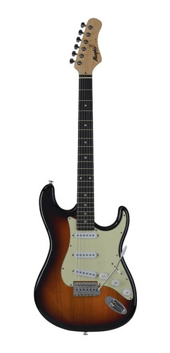 Imagem 1 de 3 de Guitarra Tagima Memphis Mg-30 Sunburst Stratocaster