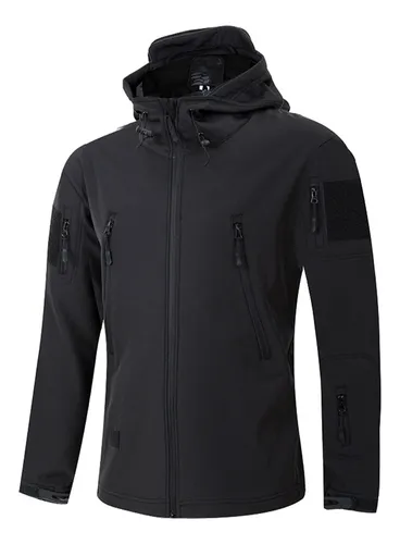 Chaqueta De Senderismo Softshell Para Hombre Con Cremallera