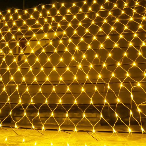 Nueva Cortina Led Con Forma De Hilo De Hadas, Malla Navideña