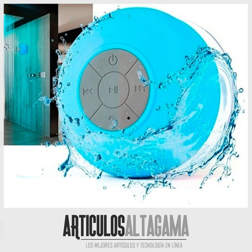 Parlante Bluetooth Resistente Al Agua Manos Libres Para Baño