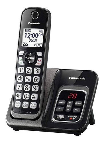 Imagen 1 de 2 de Teléfono inalámbrico Panasonic KX-TGD564 negro