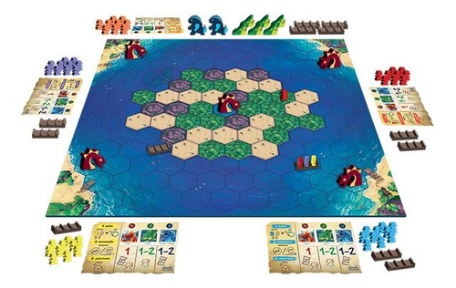 Survive The Island Edição Revisada Jogo Tabuleiro Galápagos