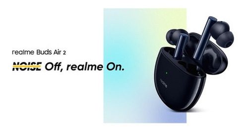 Imagen 6 de 9 de Audifonos In-ear Gamer Inalámbricos Realme Buds Air 2 Negro