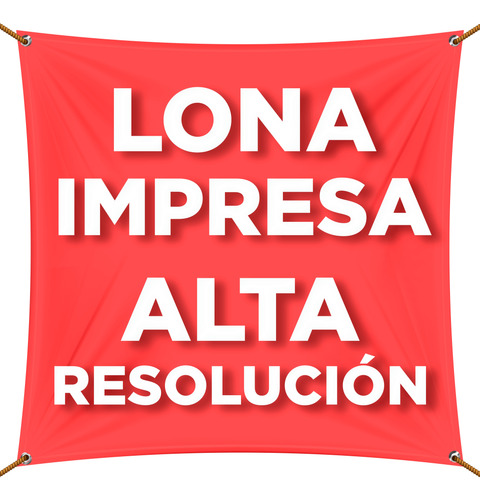 Lona Impresa 2x5m Personalizada Publicidad Eventos Anuncio