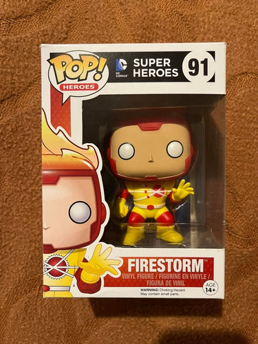 Funko Pop! Dc Super Heroes Firestorm #91 Dc Comics