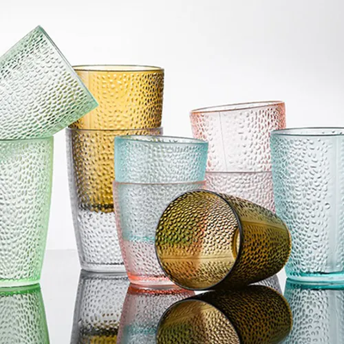Taza De Agua Acrílica De Color Transparente, 5 Unidades, Taz