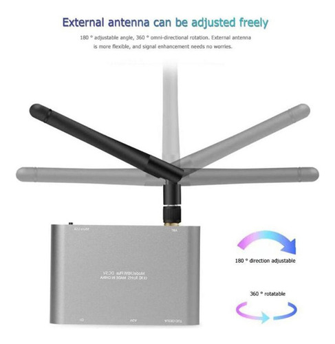 Receptor De Dongle Con Pantalla Wifi Para Transmitir El