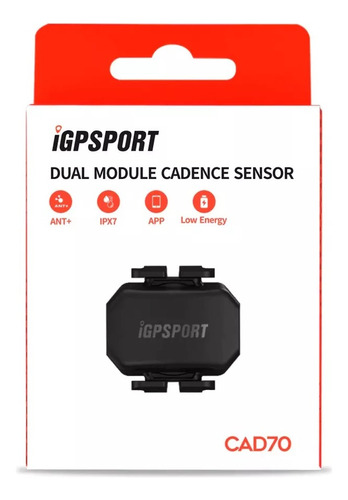 Sensor De Cadência Igpsport Cad70 Sem Fio Ant+ Dual Module