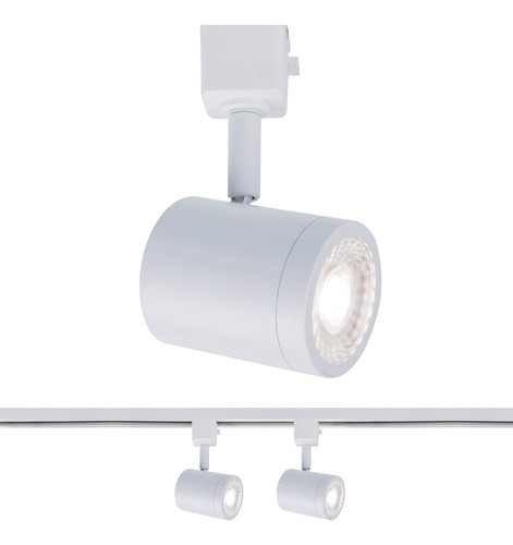 Wac Lighting H-8010-30-wt-2 Accesorio De Riel Led Con Cabeza