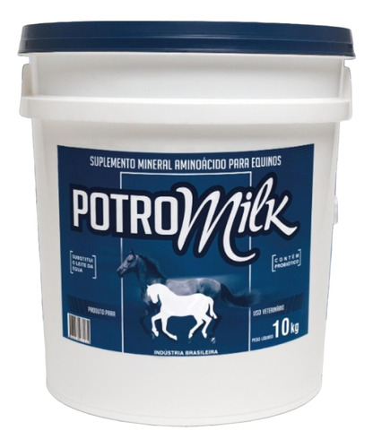 Potro Milk 10 Kg ( Leite Em Pó P/ Potros Recem Nascido)