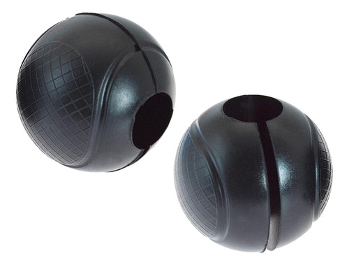 Mangos De Mancuernas 2x-mancuernas Gruesas Para Negro