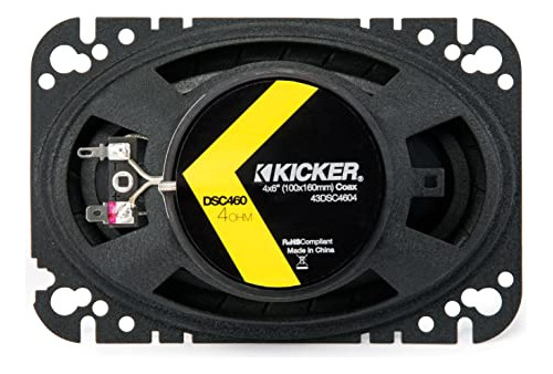 Par De Altavoces 4x6 De 2 Vías - Kicker 43dsc4604