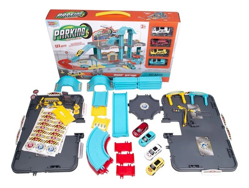 Brinquedo Posto Completo Garagem Divertida Pit Stop Carros