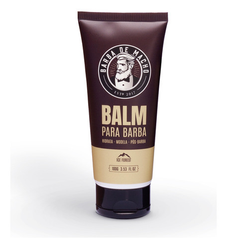 Balm Barba Creme Pos Barbear Anti Irritação Barba De Macho