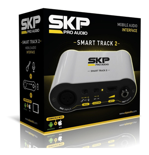 Imagen 1 de 3 de Interfaz Audio Micrófono Guitarra Para Tablet Celulares