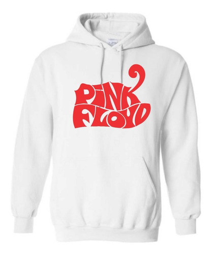 Sudadera Pink Floyd Logo Clasico Con Gorro Unisex