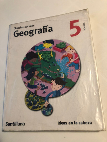 Libro Geografía 5 - Santillana - Excelente Estado - Oferta