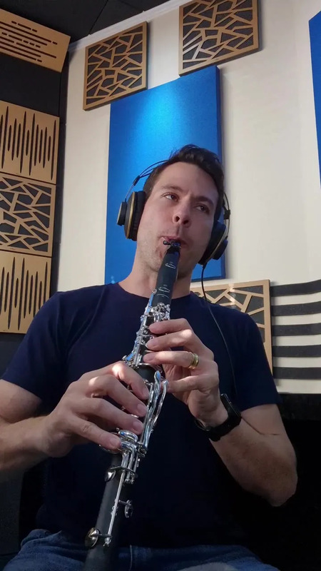 Clarinete Hard Hubber Bb E. Gomes G25 18 Chave Prata