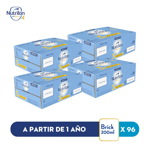 Leche Liquida Nutrilon Profutura 3 96 Bricks X 200 Ml