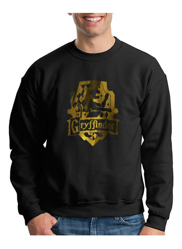 Buzo Capota Gryffindor Hogwarts Harry Potter Crewneck Regalo