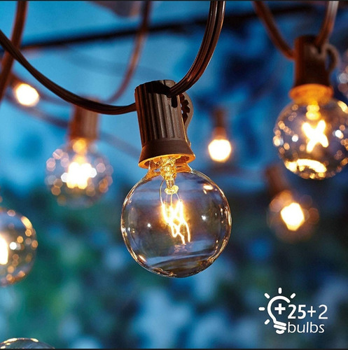 Imagen 5 de 6 de Serie De Luces Vintage De 25 Focos Para Exterior G40 E12