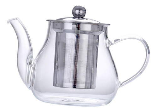 Tetera De Vidrio Transparente, Té De Kung Fu Soplado 400ml