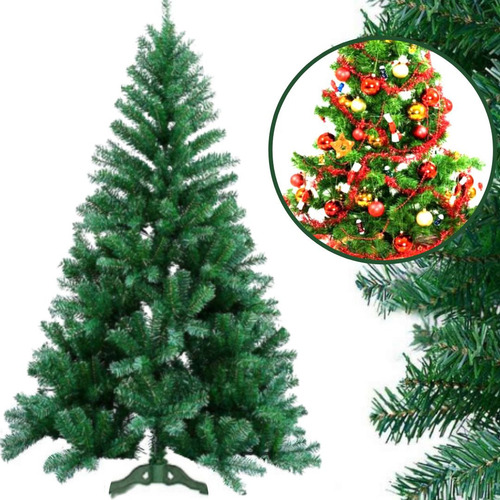 Arvore De Natal 120cm Pinheiro Verde 110 Galhos Luxo