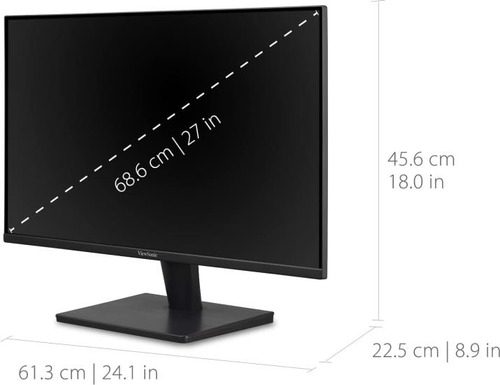 Viewsonic Vak-mhd Monitor Led De 27 Pulgadas 1440p Con Sincr