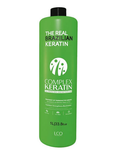  Keratina The Real Brazilian Keratin 1lt