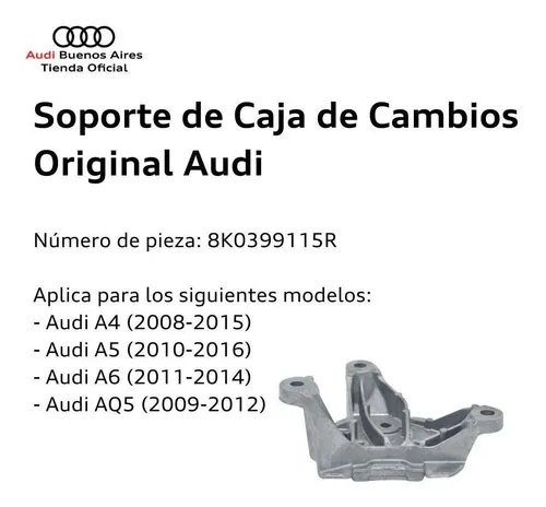 Soporte De Caja De Cambio Audi 8k0-399-115-r