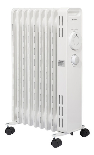 Radiador eléctrico James RA 2000 W G2 negro 220V