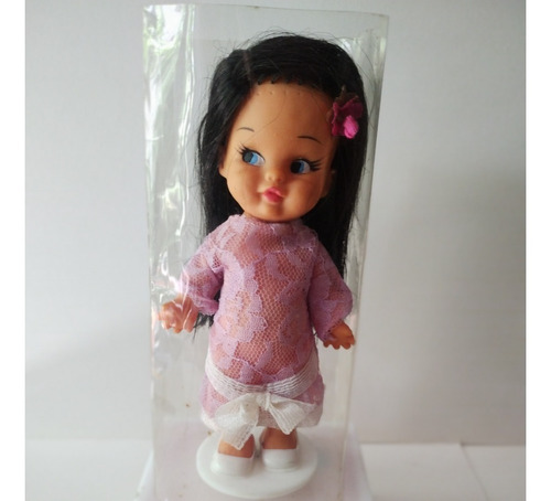 Muñeca Con Caja De Musica Decada Del 70 (Usado)