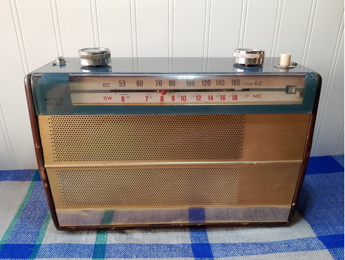 Radio Philco Nt-82 / Mx 1960 / Para Exhibición 