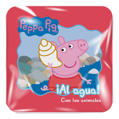 LIBROS DE BAÑO PEPPA PIG - ANIMALES - VARIOS, de Varios. Editorial El Gato de Hojalata, tapa blanda en español