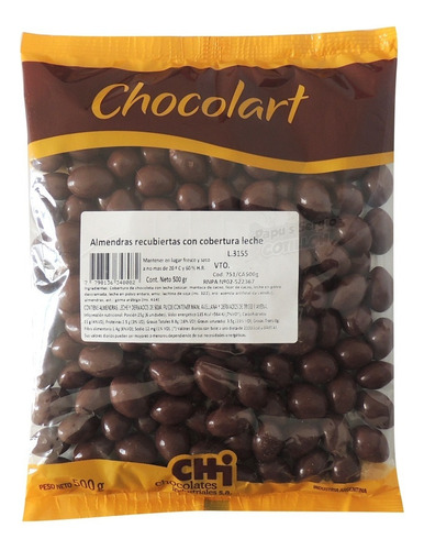 Balon De Cereal Cobertura Leche Chocolart X 500 Grs