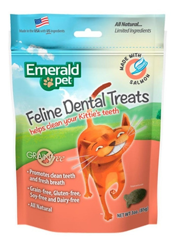 Emerald Pet Cat Snack Dental Salmón 85 Gr